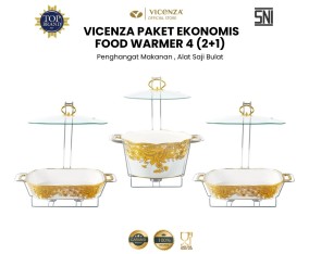 Paket Ekonomis Food Warmer 4 (2+1) Gemini